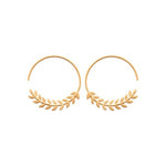 Boucles d'oreilles – Plaqué or