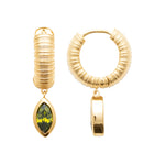 Boucles d'oreilles – Plaqué or – vue 2