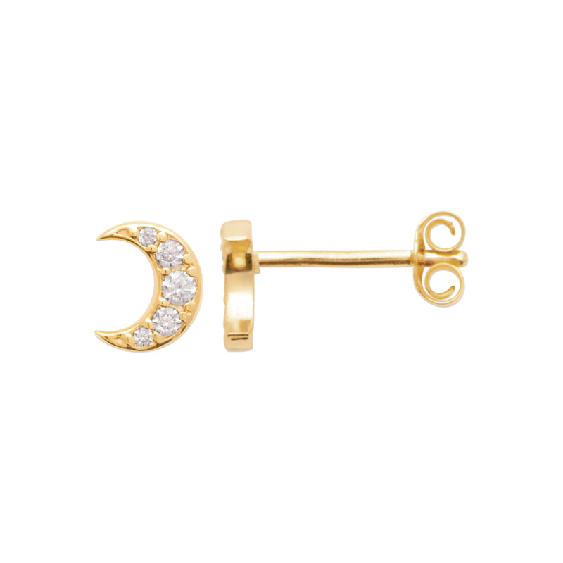 Boucles d'oreilles – Plaqué or – vue 2