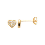 Boucles d'oreilles – Plaqué or – vue 2
