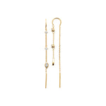 Boucles d'oreilles – Plaqué or – vue 2