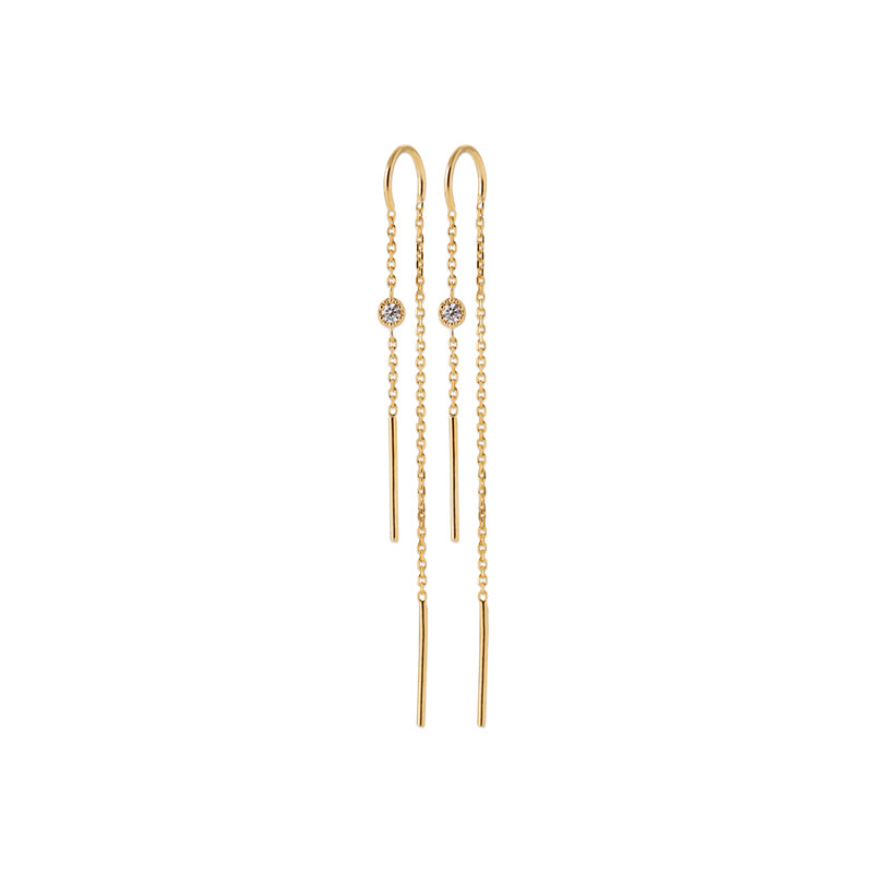 Boucles d'oreilles – Plaqué or