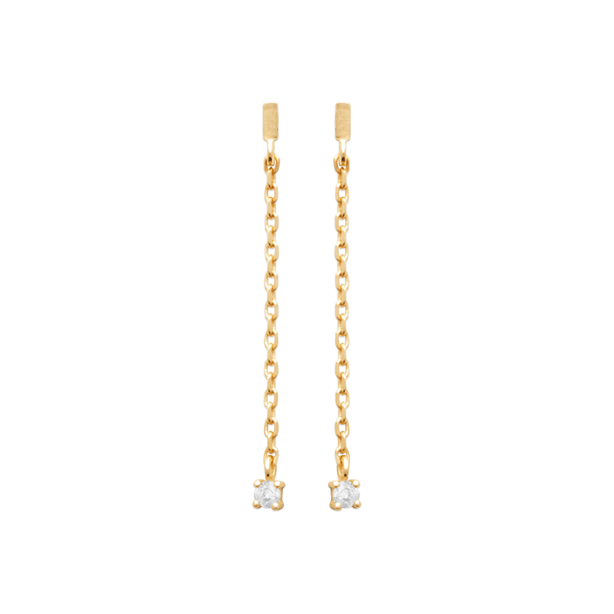 Boucles d'oreilles – Plaqué or