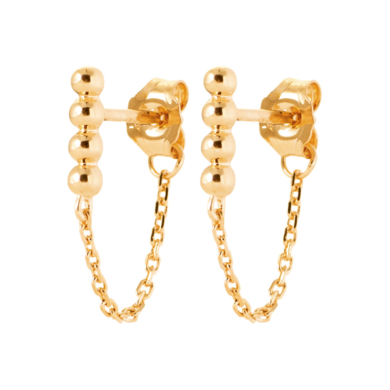 Boucles d'oreilles – Plaqué or