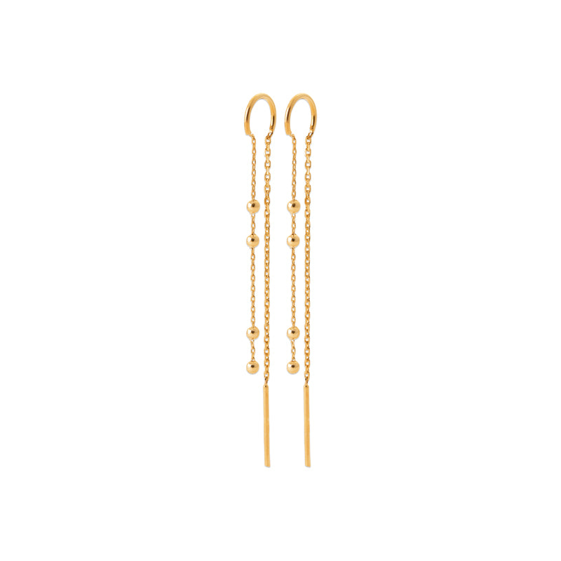 Boucles d'oreilles – Plaqué or
