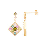 Boucles d'oreilles – Plaqué or – vue 3