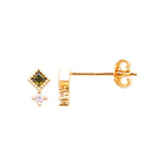 Boucles d'oreilles – Plaqué or – vue 3