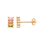 Boucles d'oreilles – Plaqué or – vue 3