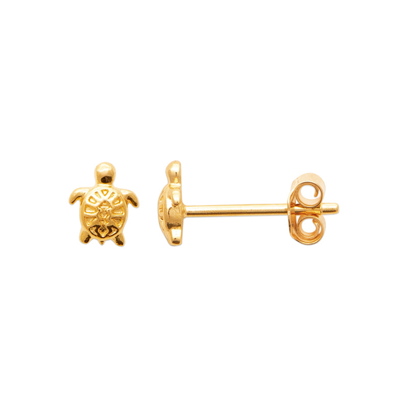 Boucles d'oreilles – Plaqué or – vue 3