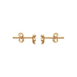 Boucles d'oreilles – Plaqué or – vue 3