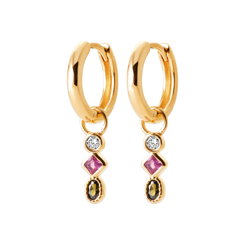 Boucles d'oreilles – Plaqué or