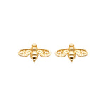 Boucles d'oreilles – Plaqué or – vue 2