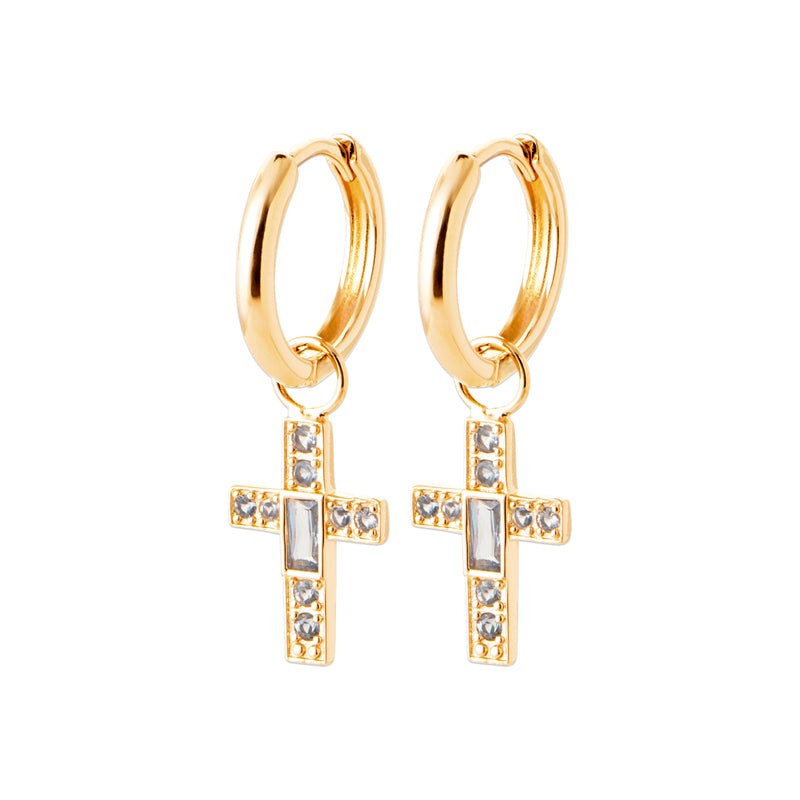 Boucles d'oreilles – Plaqué or