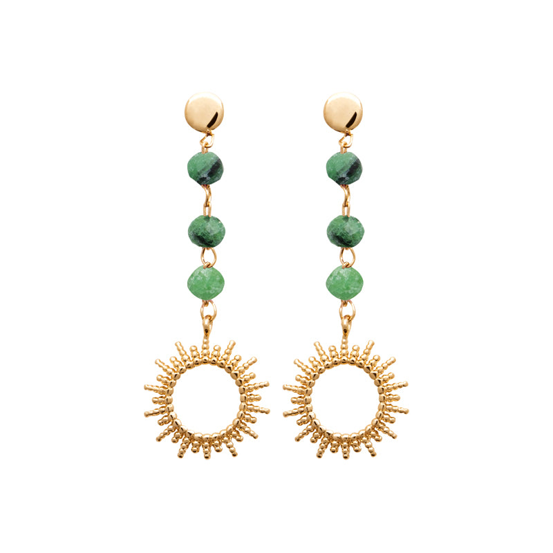 Boucles d'oreilles – Plaqué or