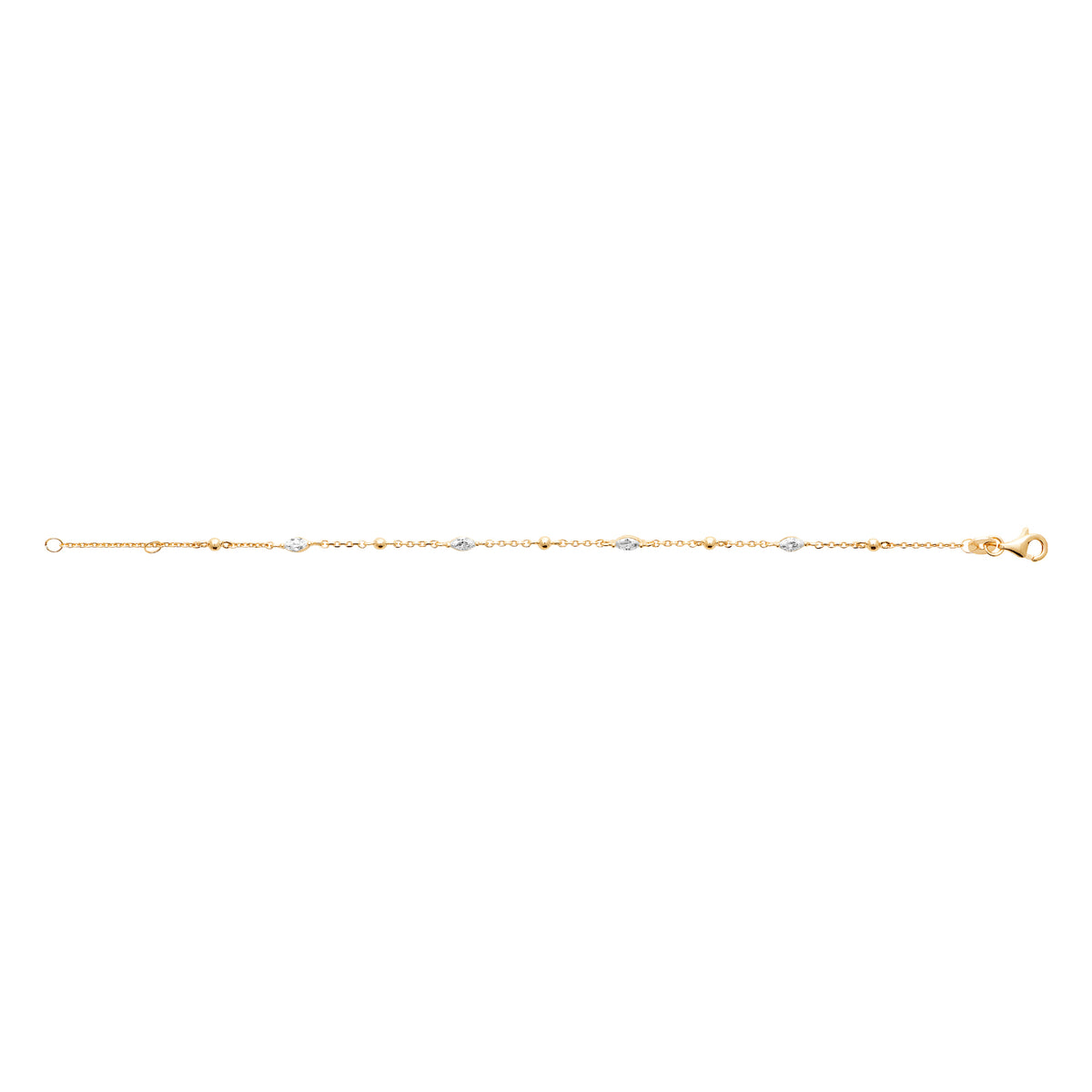 Bracelet – Plaqué or – vue 4