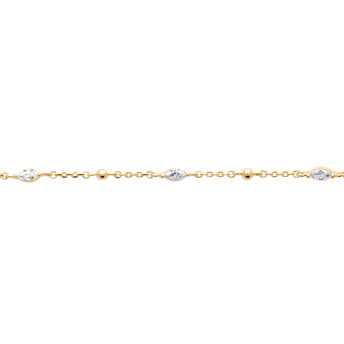Bracelet – Plaqué or – vue 2