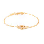 Bracelet – Plaqué Or – Menottes