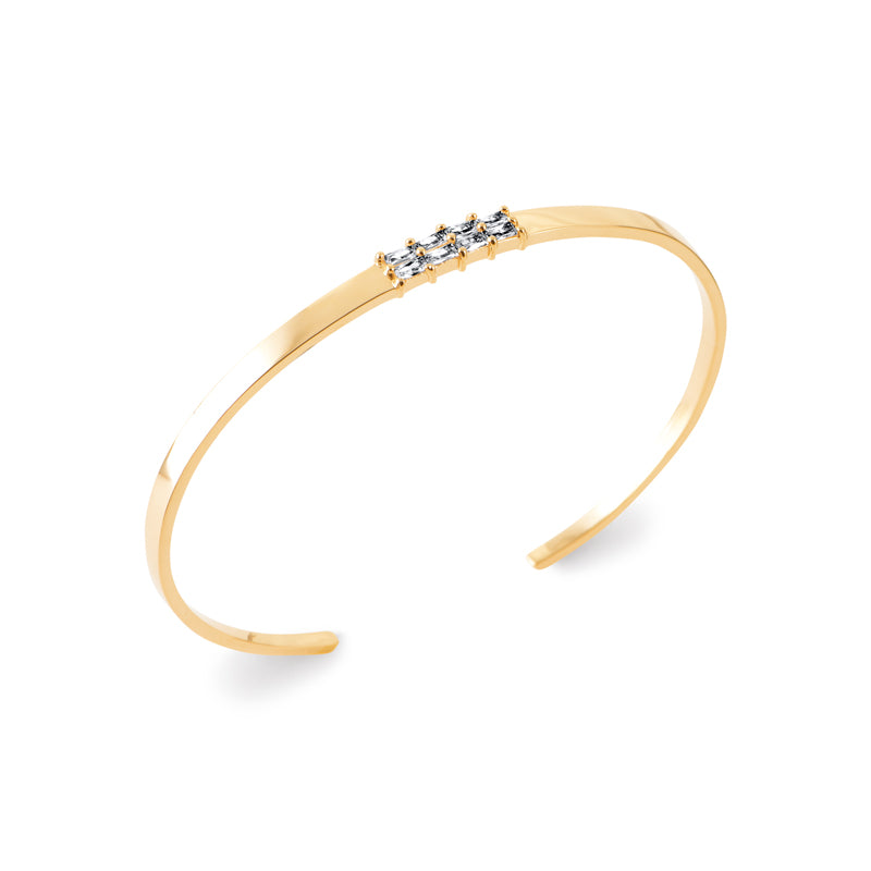 Bracelet rigide – Plaqué or