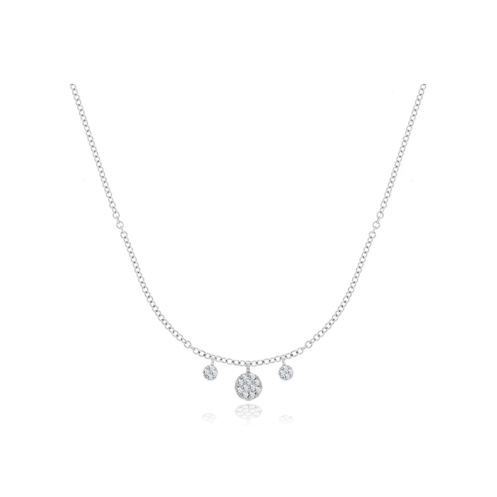 Buffilor – Collier – Or Blanc & Diamants