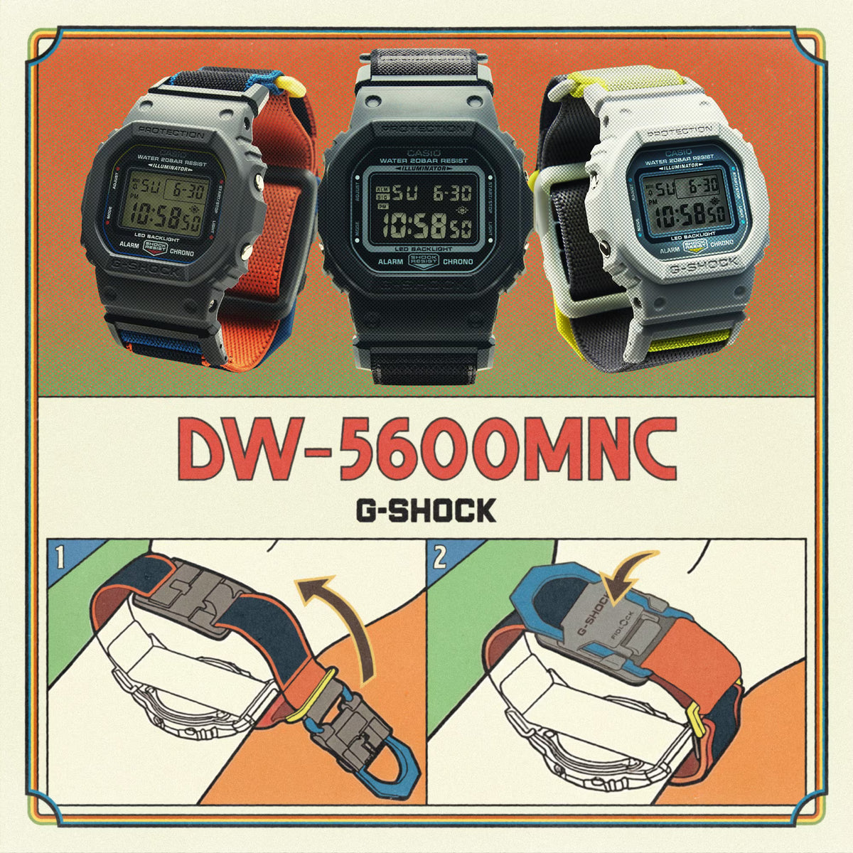Casio – G-Shock – vue 5