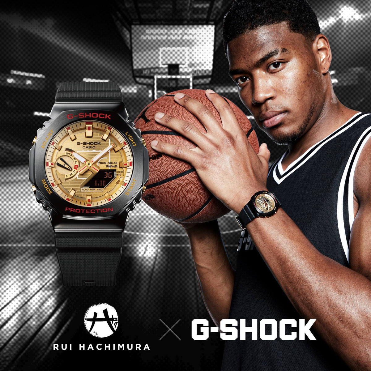 Casio – G-Shock Bluetooth – Riu Hachimura – vue 2