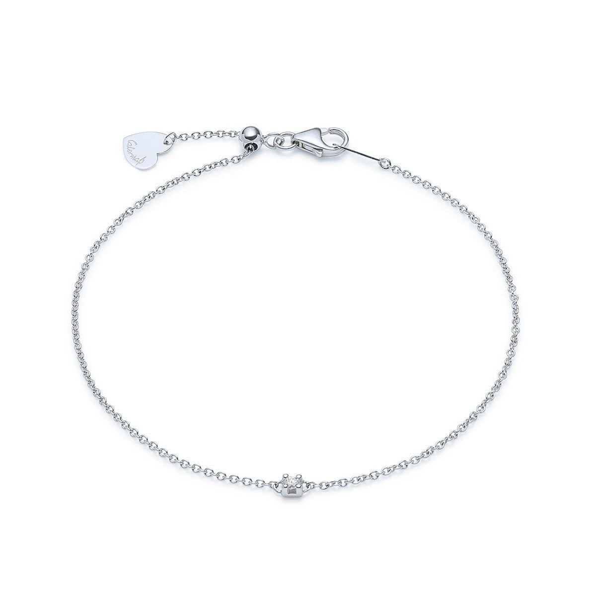 Caterina B – Bracelet – Or blanc & diamant