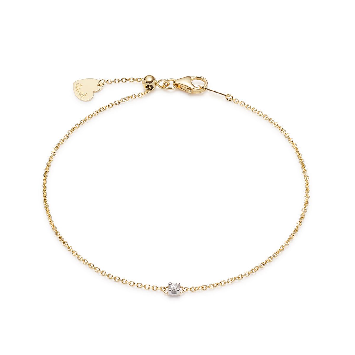 Caterina B – Bracelet – Or jaune & diamant