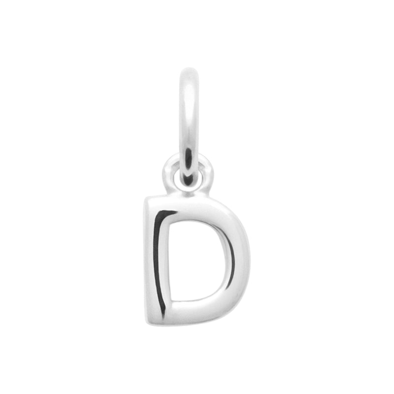Pendentif – Lettre A-Z – Argent – vue 5