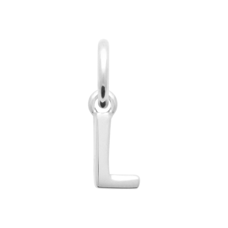Pendentif – Lettre A-Z – Argent – vue 13