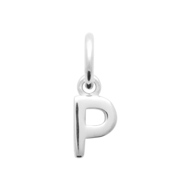 Pendentif – Lettre A-Z – Argent – vue 17