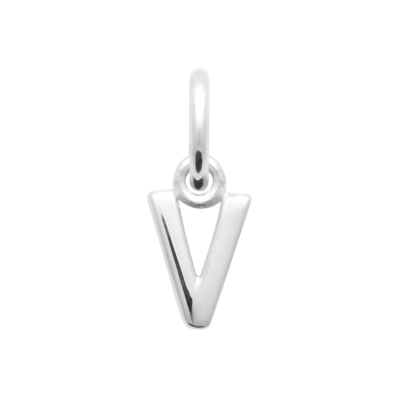 Pendentif – Lettre A-Z – Argent – vue 23