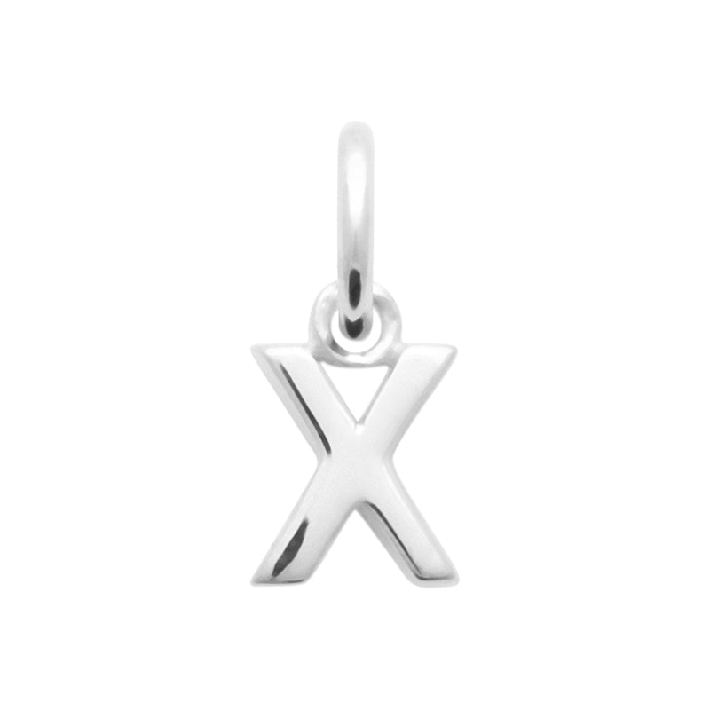 Pendentif – Lettre A-Z – Argent – vue 25