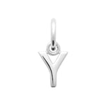 Pendentif – Lettre A-Z – Argent – vue 26