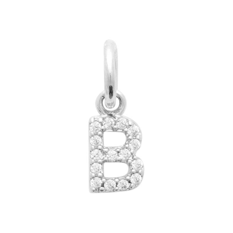 Pendentif – Lettre A-Z – Argent – vue 3