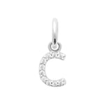 Pendentif – Lettre A-Z – Argent – vue 4