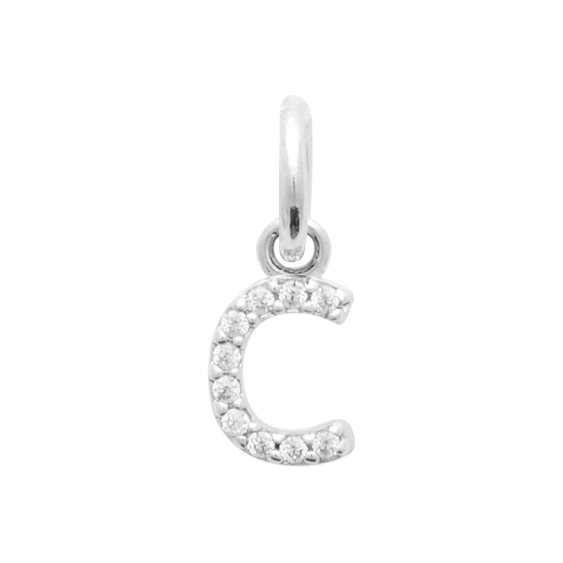 Pendentif – Lettre A-Z – Argent – vue 4