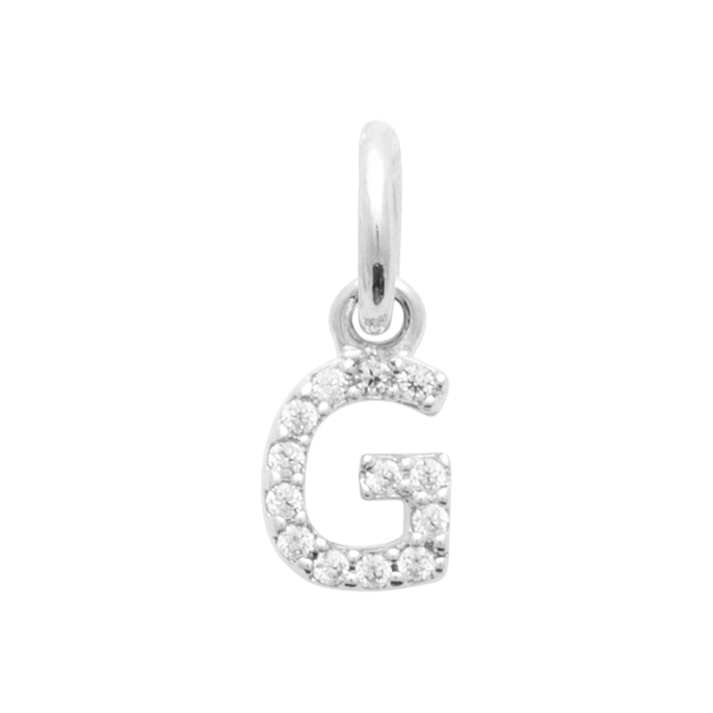 Pendentif – Lettre A-Z – Argent – vue 8