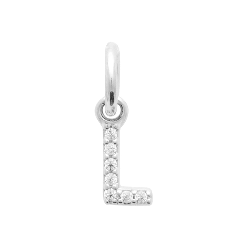 Pendentif – Lettre A-Z – Argent – vue 13