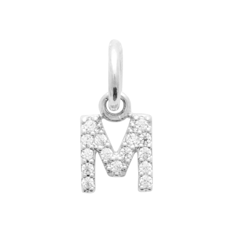 Pendentif – Lettre A-Z – Argent – vue 14