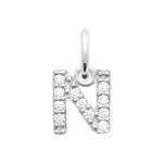 Pendentif – Lettre A-Z – Argent – vue 15