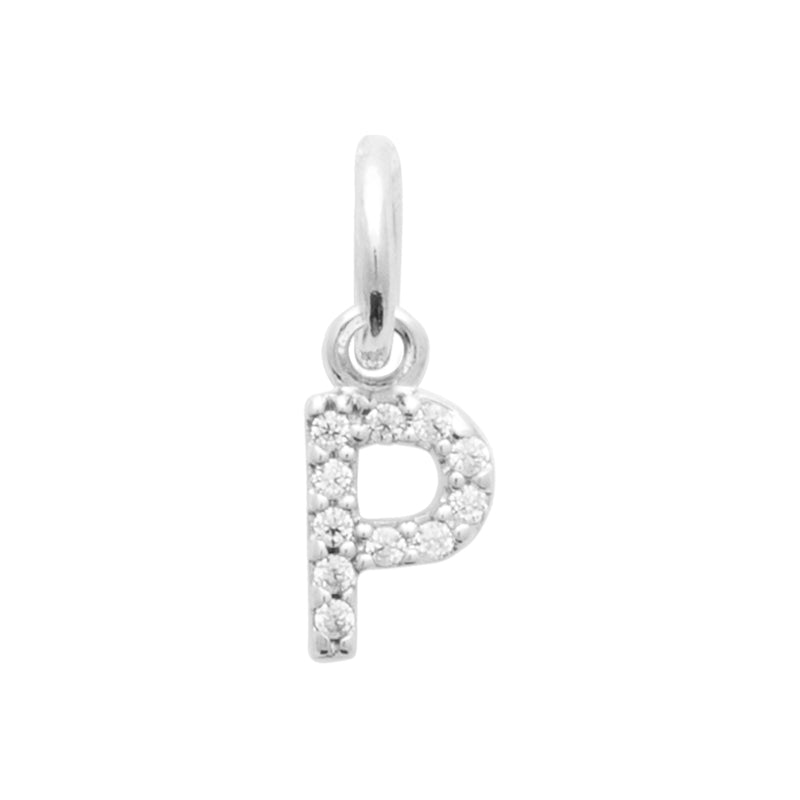 Pendentif – Lettre A-Z – Argent – vue 17