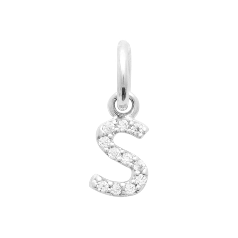 Pendentif – Lettre A-Z – Argent – vue 20