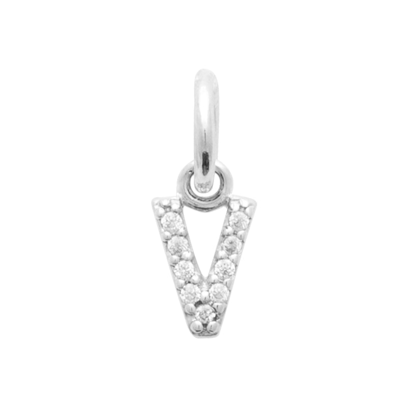 Pendentif – Lettre A-Z – Argent – vue 23