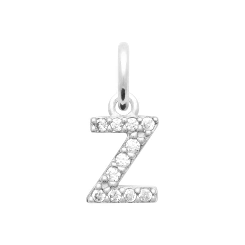 Pendentif – Lettre A-Z – Argent – vue 27