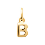 Pendentif – Lettre A-Z – Plaqué or – vue 3