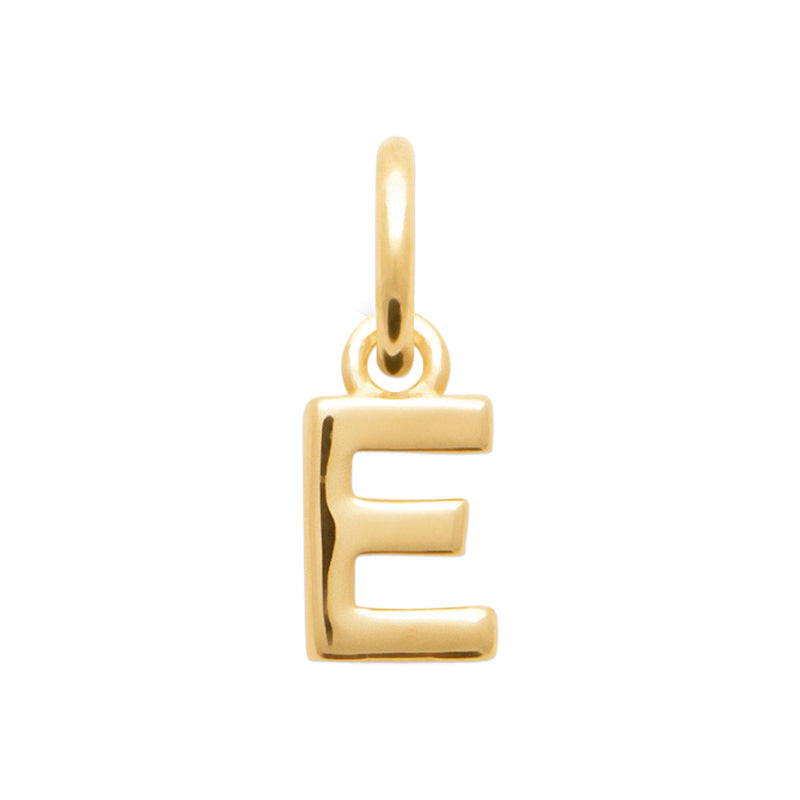 Pendentif – Lettre A-Z – Plaqué or – vue 6