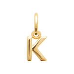 Pendentif – Lettre A-Z – Plaqué or – vue 12