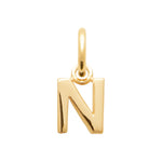 Pendentif – Lettre A-Z – Plaqué or – vue 15