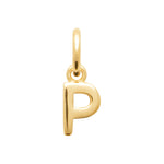 Pendentif – Lettre A-Z – Plaqué or – vue 17