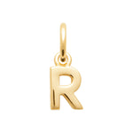 Pendentif – Lettre A-Z – Plaqué or – vue 19